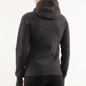 Lululemon Scuba Hoodie Heathered Black Sparkle 8